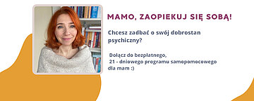 Mamo, zaopiekuj się sobą! Dołącz do programu 