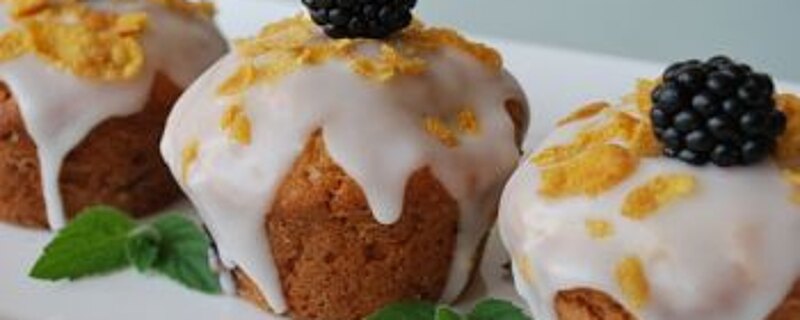 Muffiny z jeżynami