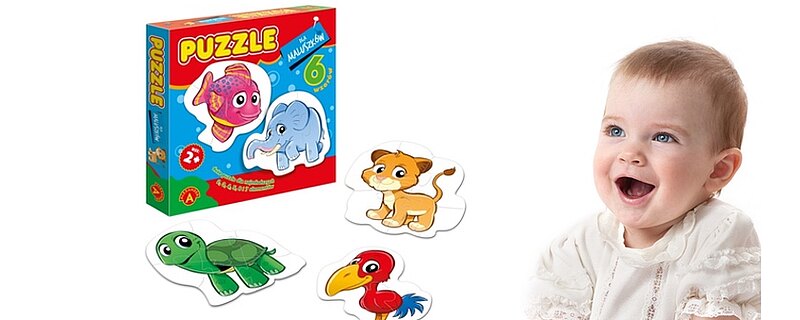 Puzzle dla Maluszków Zwierzęta 2.  Alexander . Opinie