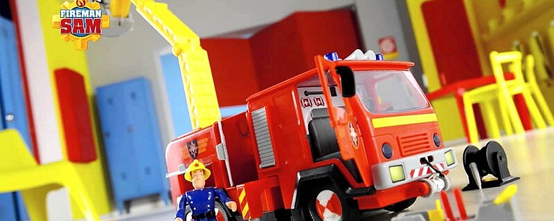 Strażak Sam. Remiza strażacka z figurką