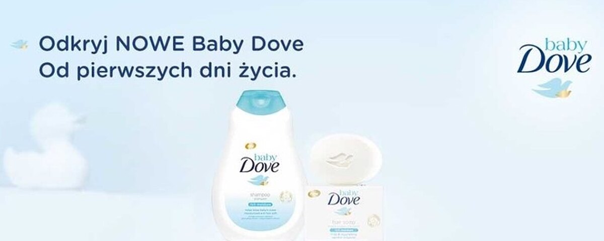 Szampon Rich Moisture i Kostka myjąca od Baby Dove Rich Moisture!