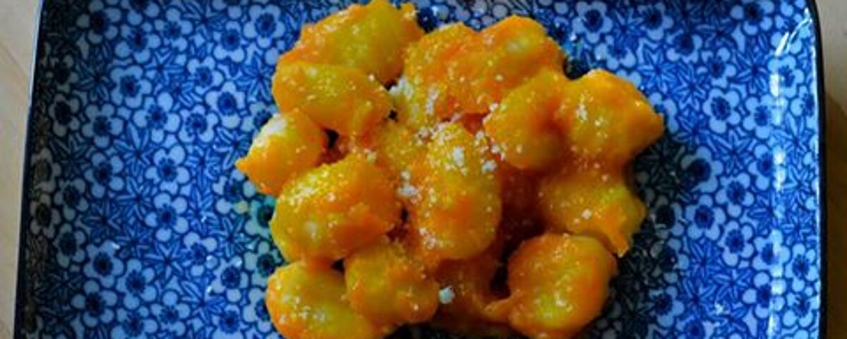 Gnocchi w sosie z dyni