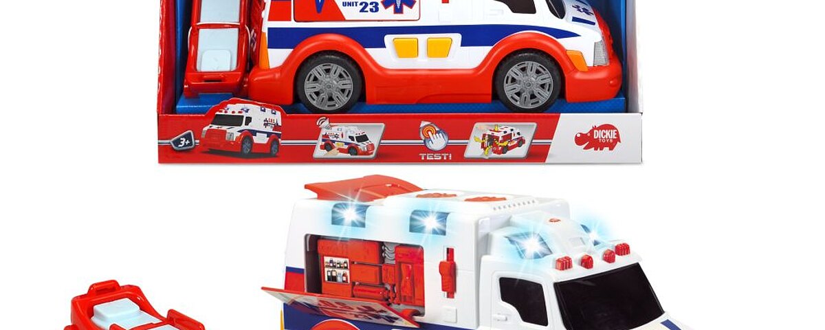 Samochody Action Series od Dickie Toys