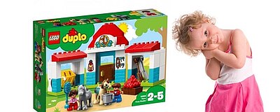 Zestaw Stajnia z kucykami LEGO® DUPLO®
