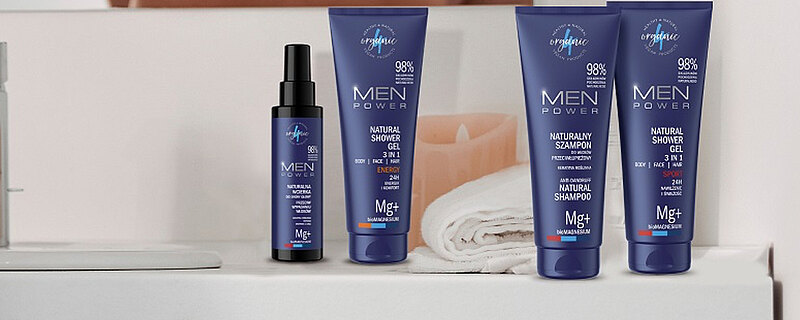 Nowe kosmetyki dla mężczyzn do pielęgnacji ciała i włosów 4organic Men Power