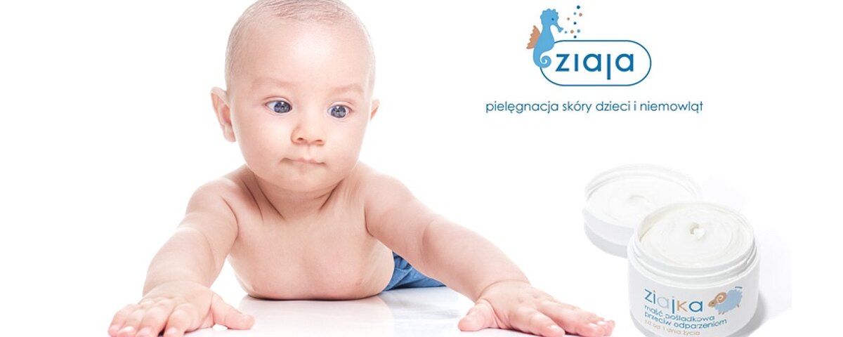 Ziajka. Maść przeciw odparzeniom