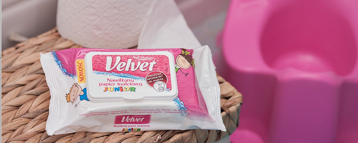 Velvet. Papier nawilżany