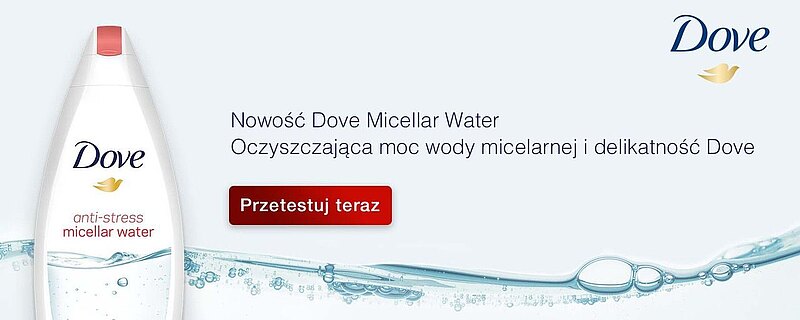 Dove Micellar Water. Opinie o żelach pod prysznic Anti _stress i Sensitive