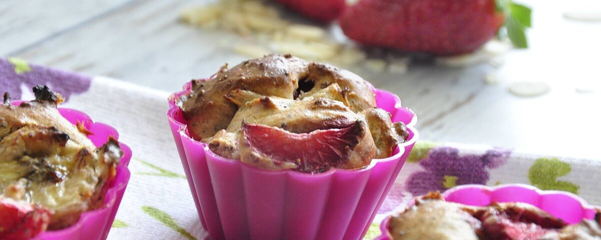 Muffinki z truskawkami