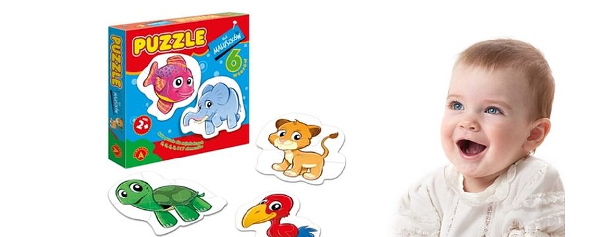 Puzzle dla Maluszków Zwierzęta 2. Alexander