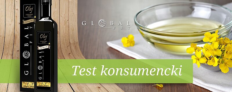 Olej rzepakowo - lniany Global Fit